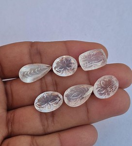 Pierres précieuses naturelles de haute qualité en quartz rose à facettes taillées en forme de mélange, pierres précieuses en vrac pour la fabrication de bijoux, 14-19 mm, taille 6 pièces - Etsy France