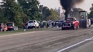 2.9K views · 18 reactions | Mitch Pierce pulling "Penny Wise" in Berne, Indiana. | 4wd Diesel Truck Pullers | Facebook