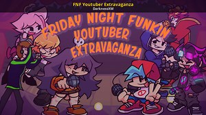 FNF Youtuber Extravaganza Mod for Friday Night Funkin' | FNF Mods