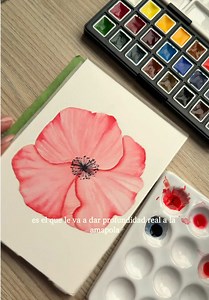Acuarela para principiantes: pintar flores día 17/30