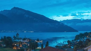 Spiez Suisse time lapse nuit à : vidéo de stock (100 % libre de droit) 3994150913 | Shutterstock
