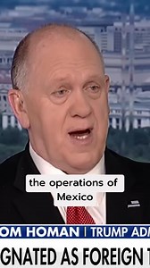 Border Czar Tom Homan discusses why designating the Mexican cartels as foreign terrorist organizations is so important | Texas Public Policy Foundation | Facebook