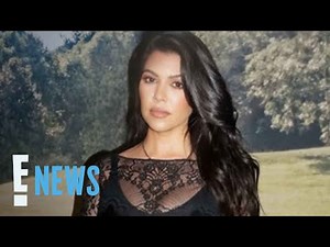 Kourtney Kardashian Bares Her Bottom in Cheeky Black Dress | E! News