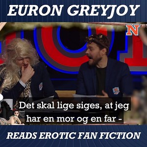 Euron Greyjoy fra Game of Thrones alias Pilou Asbæk læser lummer erotisk fanfiktion højt 📖💬🍆😯😂 God weekend fra Natholdet ❤️ | Natholdet
