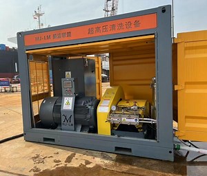 [Hot Item] High Flow Rate Water Jetting Machine/High Pressure Cleaner for Reactor Cleaning