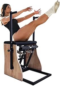 Pilates Pro Chair Replacement Springs – Adjustable Resistance for Core Strength, Flexibility & Toning Workouts – 2-Pack