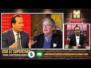 Cucalón queda mal defendiendo a Lasso