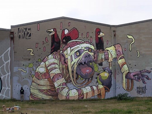 About Aryz Biography | Street Artist