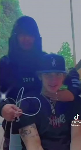 Kio Cyr and Vinnie Hacker Choking and kissing eachother