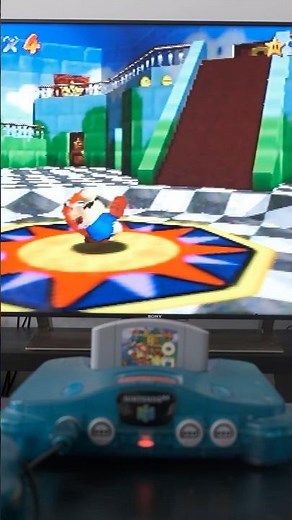 Cartridge Tilting Super Mario 64