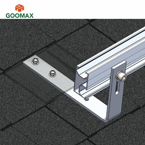 [Hot Item] Wholesale Solar Power System Roof Rack Kit for Solar Panel Mounting and End Clamps Solar Mounting Uses