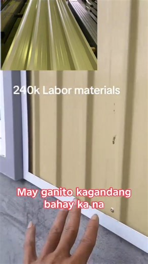 240k labor and materials sa ganito kagandang bahay na gawa sa Metal Cladding 😮😮😮 #viralpost2025シ #fypreelsシ゚viralシ #MetalCladdinghouse #fypviralシ #fypシ゚ #sikat #trending #popular #metalcladding | カストロ メートル ライアン