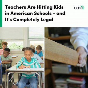 Corporal punishment on children remains legal in 19 states. Groups like the American Psychological Association have long pointed to research showing that it can cause injury and trauma and is not effective at improving behavior. Help us tell Congress to finally ban hitting kids in school. ➡️ https://fal.cn/3rNb9 | Care2