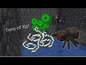 How to Make a Spider XP Farm in Minecraft