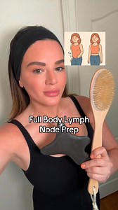 Full Body Lymphatic Drainage Prep Before you start your body gua sha, dry brushing, or cupping routine—do this lymph node prep to get the best results. This step stimulates lymph flow, clears blockages, and primes your system for deeper detox and visible sculpting. Benefits of lymphatic drainage prep: • Activates lymph nodes for more effective drainage • Reduces bloating and water retention • Boosts circulation and energy • Supports immune health • Enhances results of gua sha, brushing & cupping