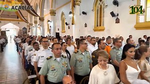 2.9K views · 121 reactions | El Coronel Carlos Plata en la conmemoración de los 104 años de historia de Acacías entregó condecoración a la Iglesia Nuestra Señora del Carmen. Así mismo, rindió homenaje a hombres y mujeres que con su trabajo han dejado huella positiva en la historia de nuestro municipio. Para crear un campo y una ciudad próspera y pujante orgullo de la ciudad por Dios Bendecida. | Alcaldía de Acacías | Facebook