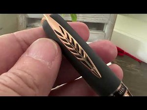 Pineider Alchemist Stromboli Black Fountain Pen