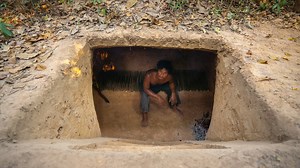 11K views · 88 reactions | Building The Most Secret Underground House to Live in the Wood, JungleSurvival | Tube Unique Survival | Facebook
