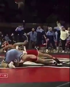 Clay Lautt Pins Hayden Hidlay 🥶 🧊 🧊 🕸 / 🔍 Heavyweight Nation | Obsessed About NCAA Wrestling