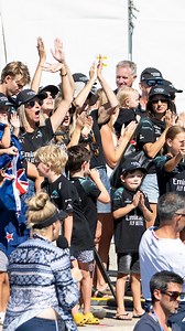 The support for all the teams on day one of the Puig Women’s America’s Cup was felt greatly! #sliceofkiwi | Emirates Team New Zealand