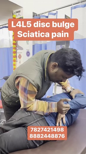 9.7K views · 54 reactions | L4L5 disc bulge,Sciatica pain...