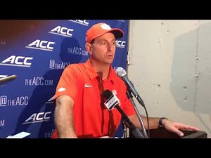 Dabo Swinney on Syracuse loss