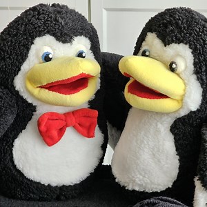 Penguin Hand Puppet - Etsy