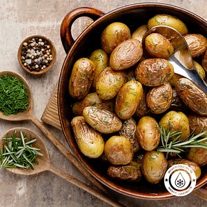 Here's a handy tip for prepping potatoes in advance: Start by...