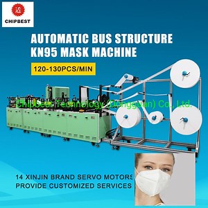 [Hot Item] Automatic Medical Mask Machine 5ply N95 Nonwoven Disposable Face Mask Making Machine