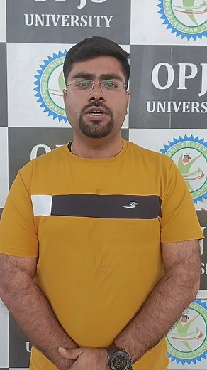 24 reactions | Student Review | OPJS University | Facebook