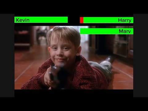 Home Alone (1990) | Battle Plan With Healthbars