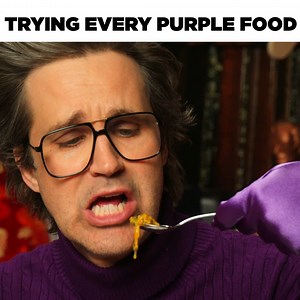 696K views · 10K reactions | Trying Every Purple Food | Rhett & Link | Facebook