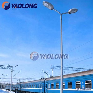 [Hot Item] 25foot Clear Anodized Finish Aluminum LED Street Light Pole Price