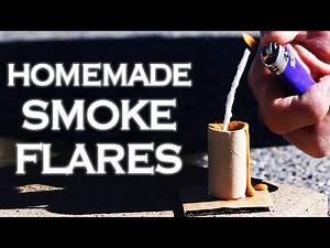 How to Make Homemade Smoke Flares with Fuses
