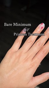 BARE MINIMUM vs. PRINCESS TREATMENT  Couples — take the ring stack...