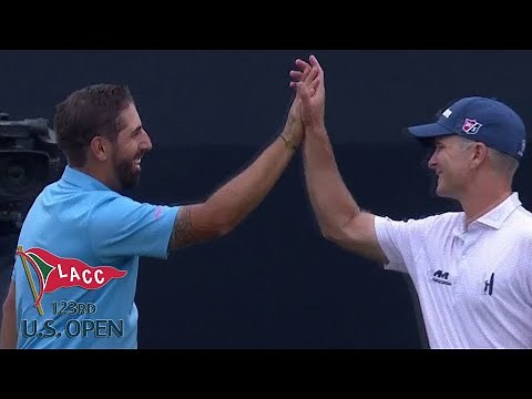Matthieu Pavon sinks first hole-in-one of 2023 U.S. Open at Los Angeles Country Club | Golf Channel