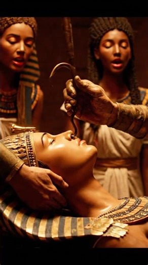 Removing the Brain Through the Nose — Most Shocking Step #ancientegypt #BrainRemoval #mummification