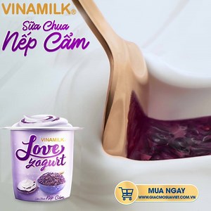 1.4K views · 72 reactions | Sữa chua VINAMILK LOVE YOGURT Nếp cẩm...