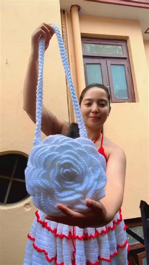 1.3M views · 29K reactions | Crochet bag crop top | reenatamang1 | Facebook
