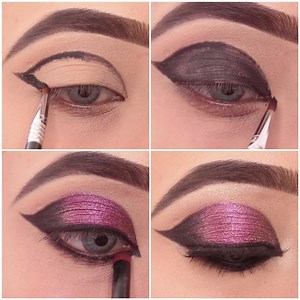 1.3M views · 30K reactions | An eye look full of shimmer is what dreams are made of! | MetDaan Makeup | Facebook