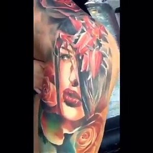 Done by Kamil ! www.intenzetattooink.com www.killerinktattoo.co.uk www.hustlebutter.com | Six Bullets Tattoo