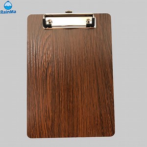 [Hot Item] A5/A4 Wood Plastic Clip Board with Custom Logo