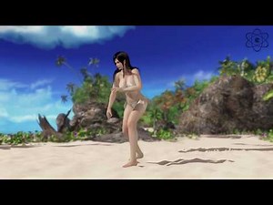 DOAX3 Scarlet - Kokoro Loquat Special: full relax gravures, pole dance & more