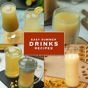 63K views · 959 reactions | Already tired of heat? Try out these refreshing and healthy & easy summer drinks to beat the beat and freshen you up. These desi summer drinks are a must try. Do not forget to share your feedback with us. #SummerDrinks #Drinks #Summer #healthydrinks #lemondrink #milk #MasalaDrinks #CucumberDrink #SooperChef | SuperChef | Facebook