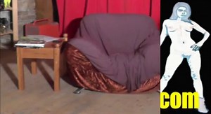 Cute teen splashed at the casting