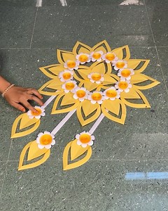 71K views · 379 reactions | Yellow Bloom _ Best paper craft idea #crafts #idea | Deep's CRAFT | Facebook