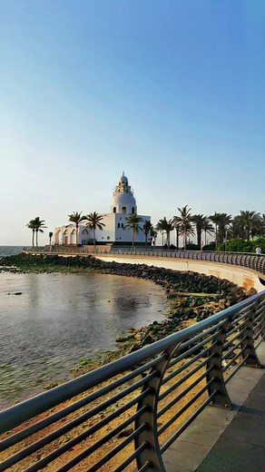 #jeddah #cornichebeach #redsea #beach, #beachmosque Corniche Beach, Jeddah, KSA | Mohi Uddin
