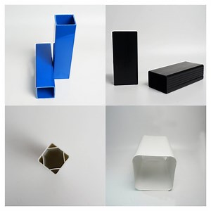 [Hot Item] UV-Resistant 4 Inch PVC Plastic Square Pipe for Kids' Toys