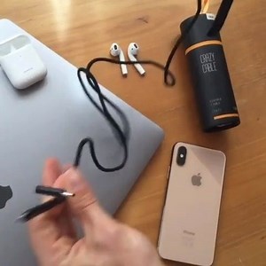 This is the iWalk Portable Power Bank. Easily use it as a power bank and charging cable for your Phone and iPad Pro! One cable which supports Lightning, USB-C and Micro USB! Available via Amazon (UK and DE). | iWALK Global | Facebook