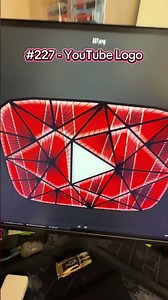 YouTube Logo Sticker Design